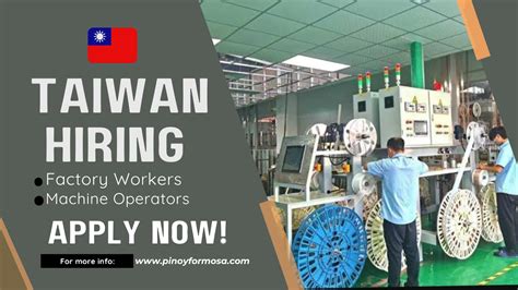 PRODUCTION OPERATOR Job Hiring in Taiwan for TOPPAN  .